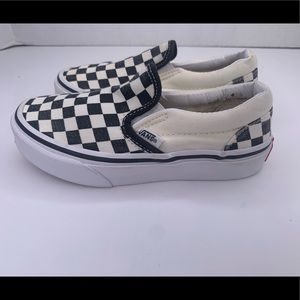 Vans Slip-on shoes kids checkerboard sz 12.5